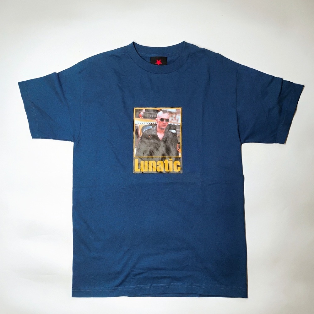 Serial Killer Clothing Lunatic Tshirt Teal Men's Size M  Y2K Vintage 1990's VTG